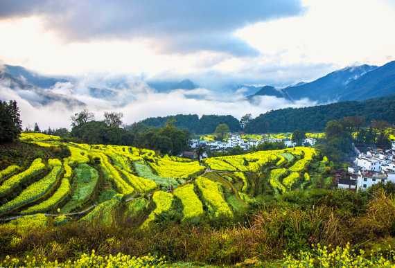 江西南昌+吉安井冈山+九江庐山+石钟山+上饶景德镇+婺源五天游-七彩江西